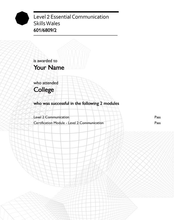 Essential Skills Wales Certificate