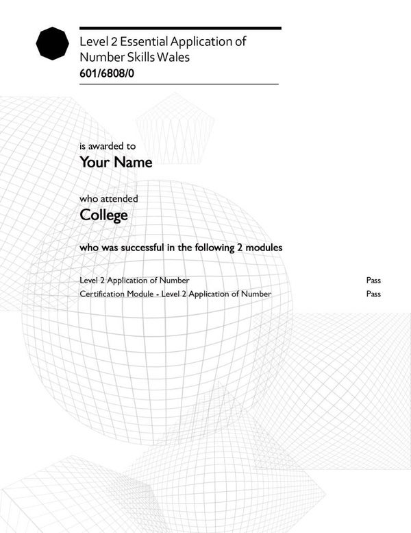 Essential Skills Wales Certificate