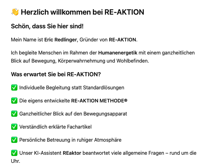Was dich erwartet