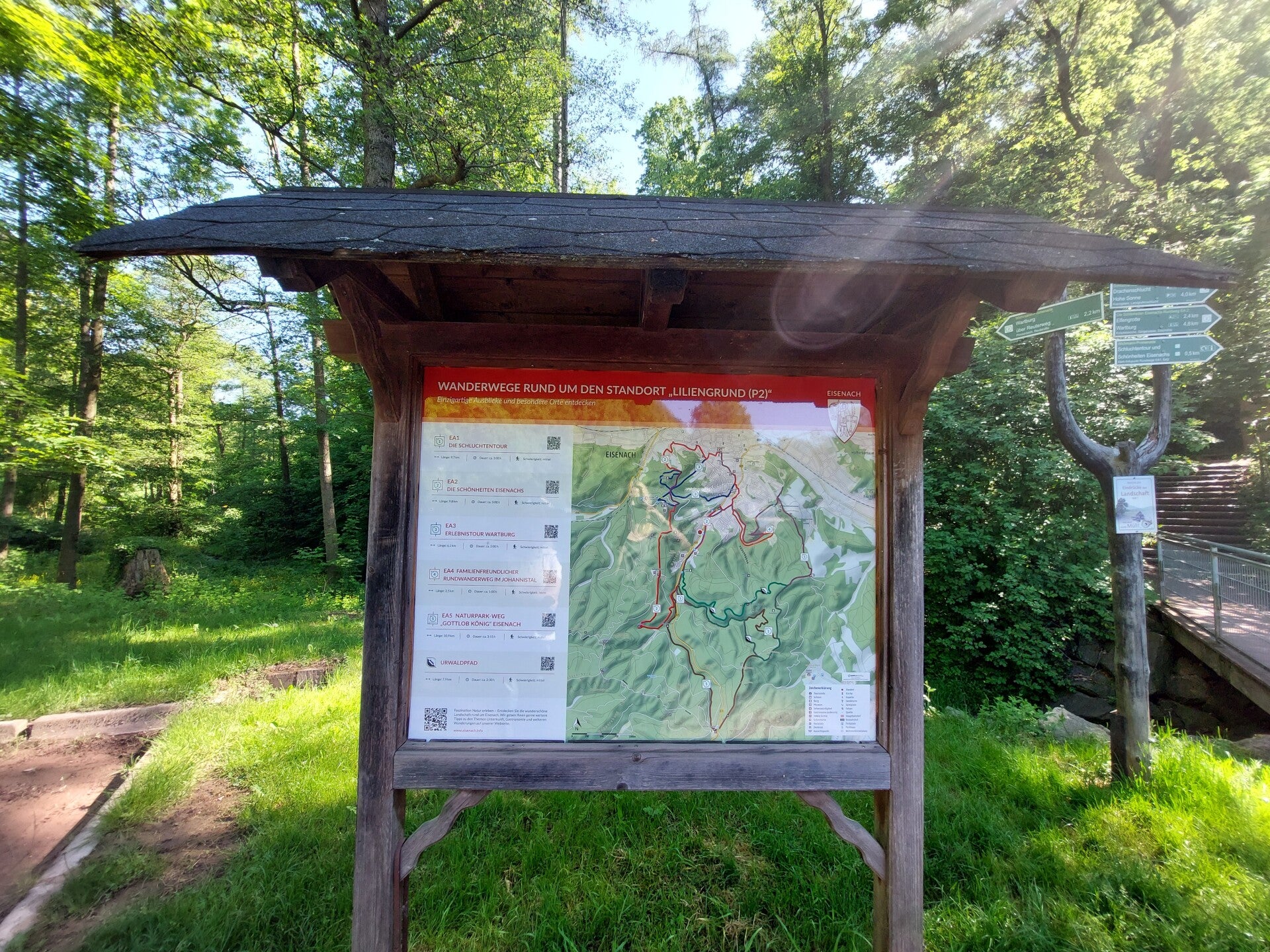 'Wanderweg'Drachenschlucht'Eisenach