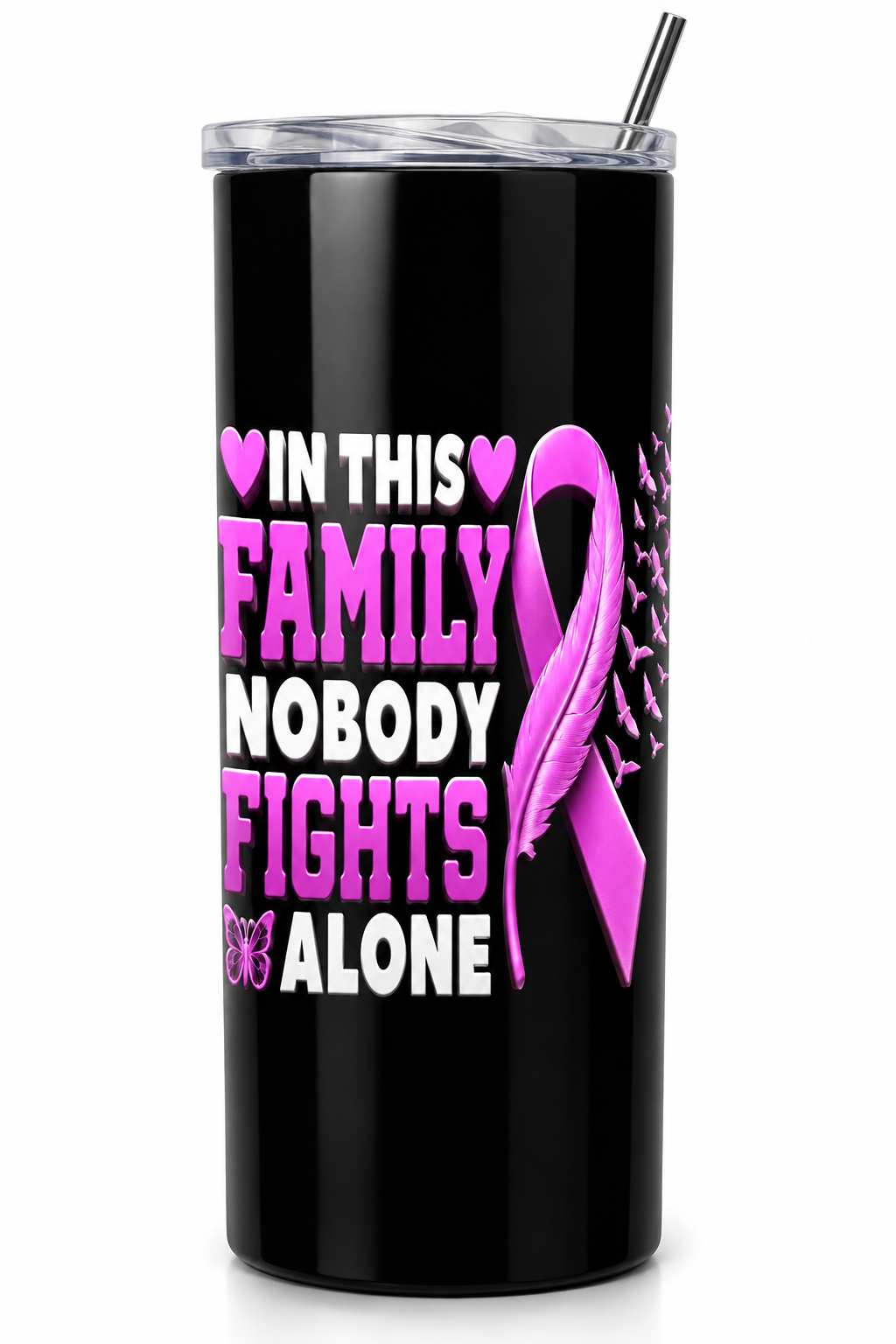 Cancer Awareness Tumbler 2