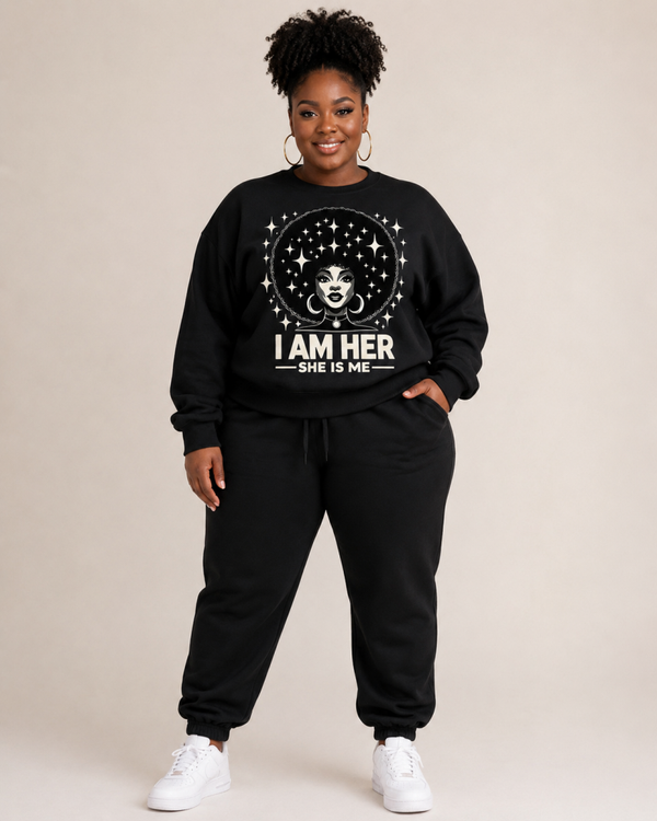 No Hoodie I am Her Sweatsuit