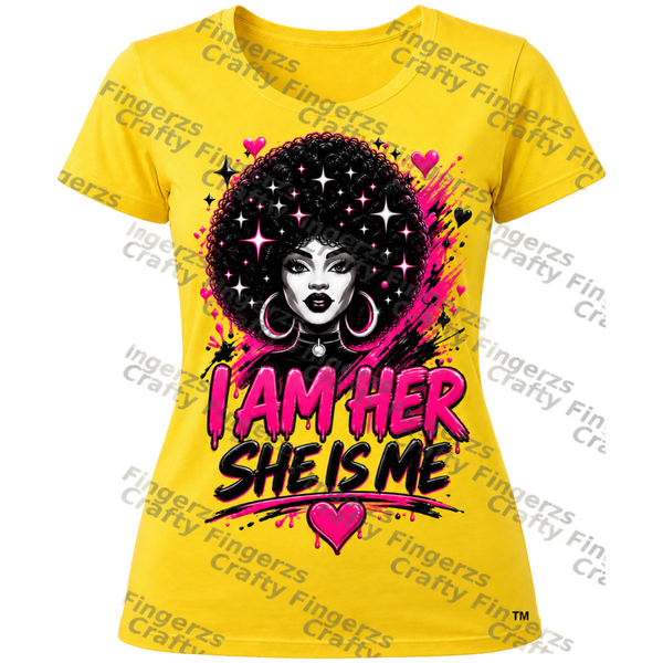 I am Her (Pink)