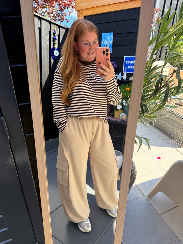 Cargo balloon broek - Beige