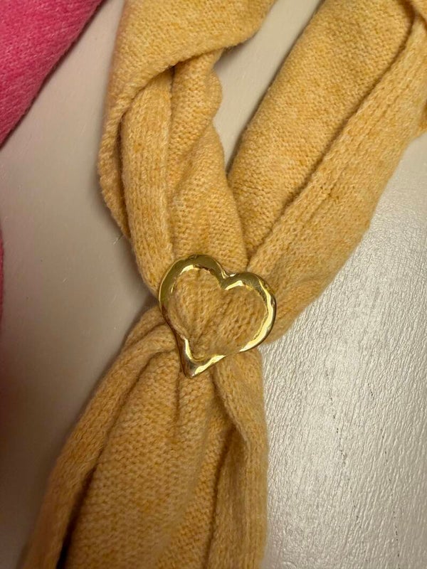 Broche - Hartje plat