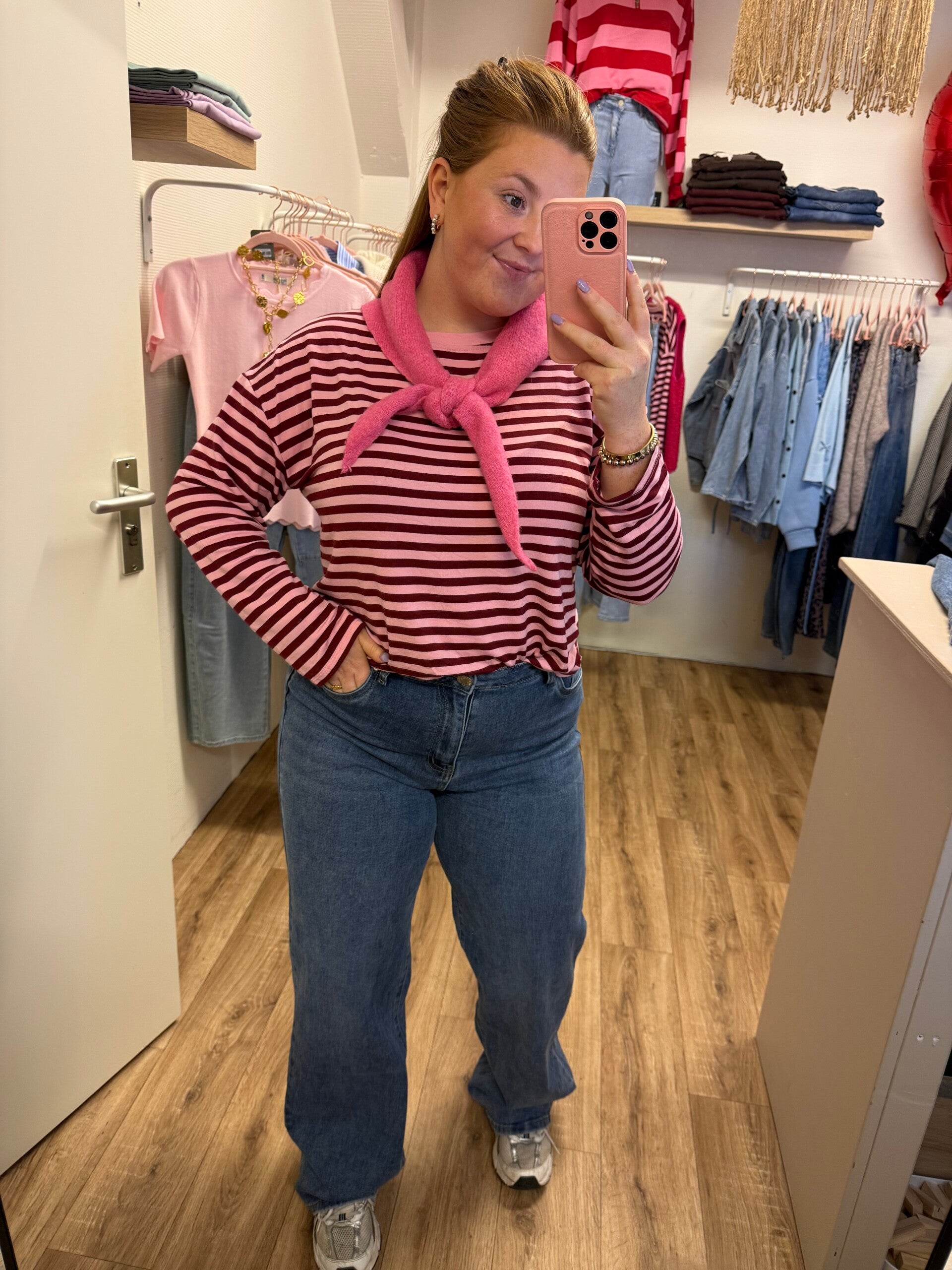 Goodies jeans - Donker blauw t/m maat 48 ( Wide leg)