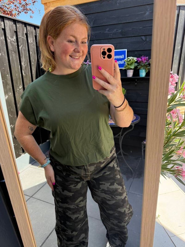 Top Juul - Army green