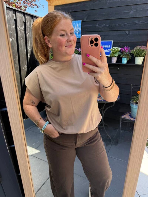 Top Juul - taupe
