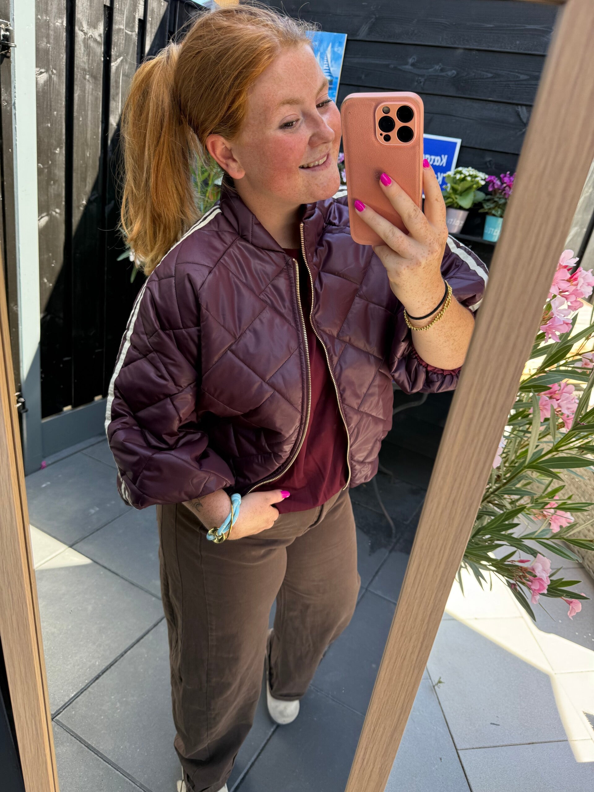 The striped Bomber - Bordeaux