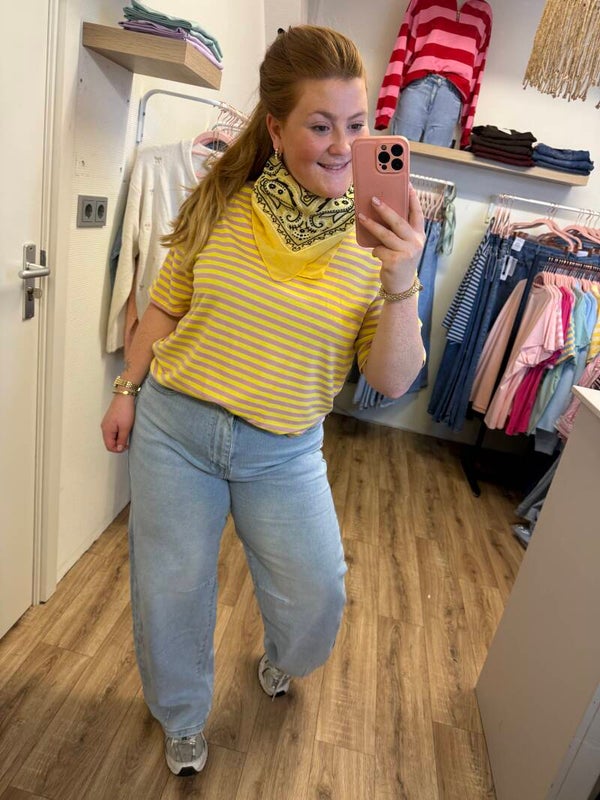 Balloon jeans licht blauw