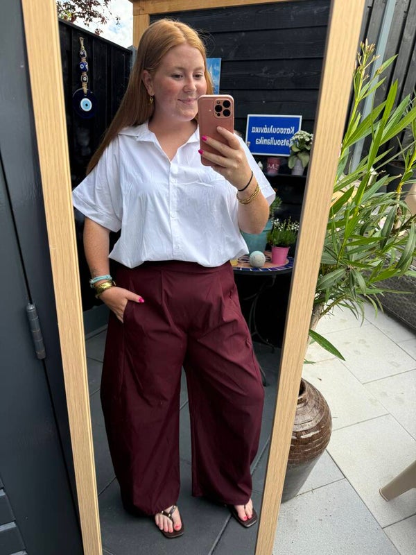 Balloon broek kelly - Bordeaux