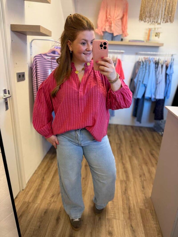 Blouse Floortje - Roze