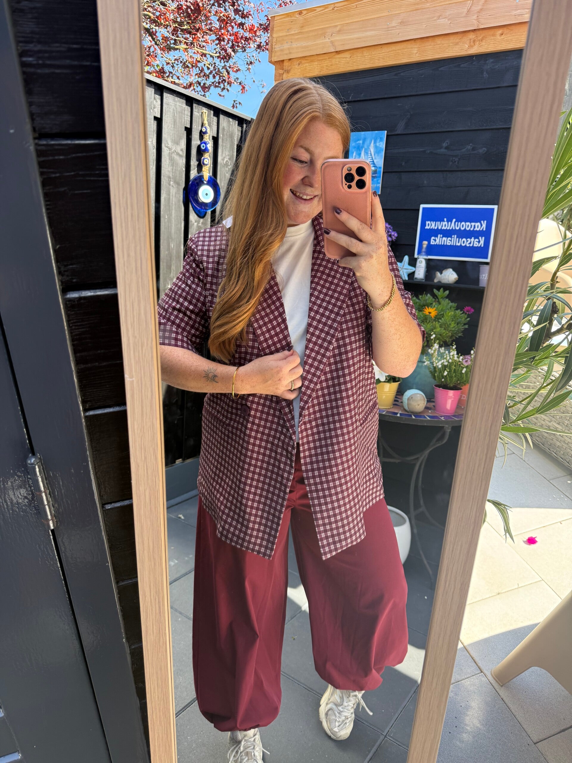 Balloon pants - Bordeaux