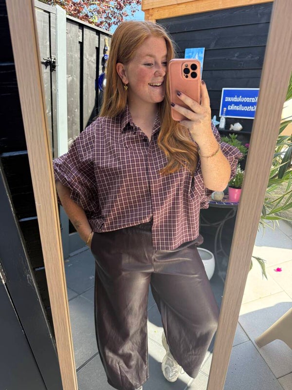 Amaya blouse - Bordeaux