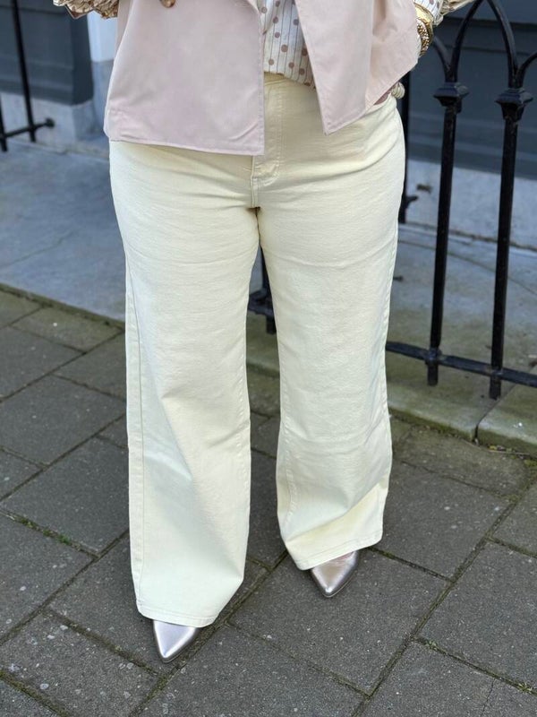 Laulia jeans Butter yellow