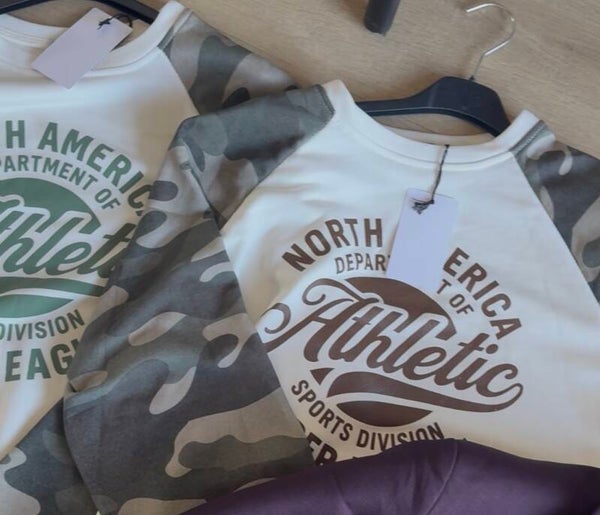 Camo longsleeve - groen