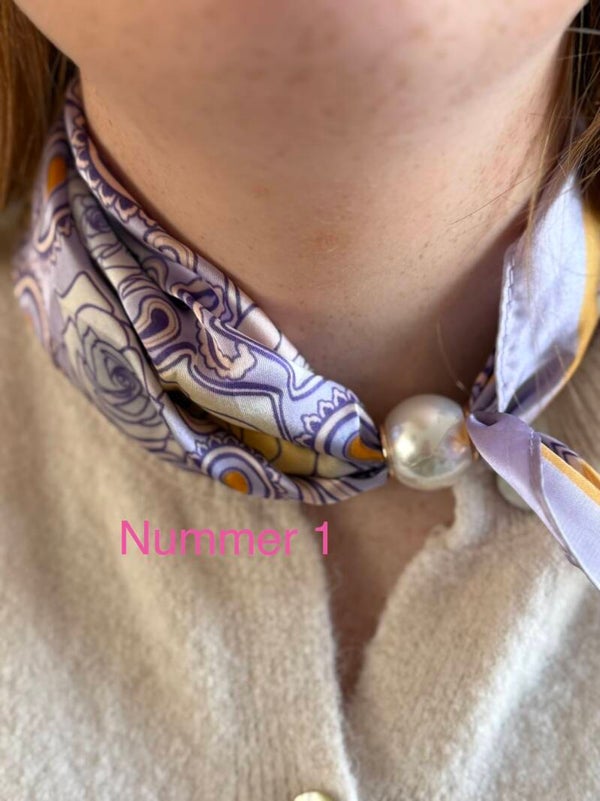 Magnetic pearl sjaaltjes - 15 varianten