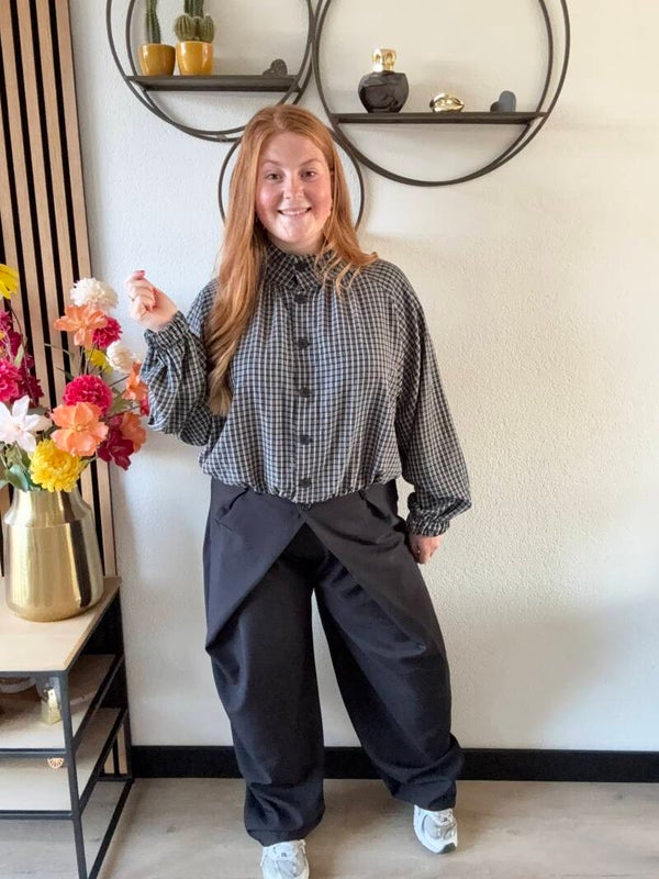 Pantalon tess - Zwart