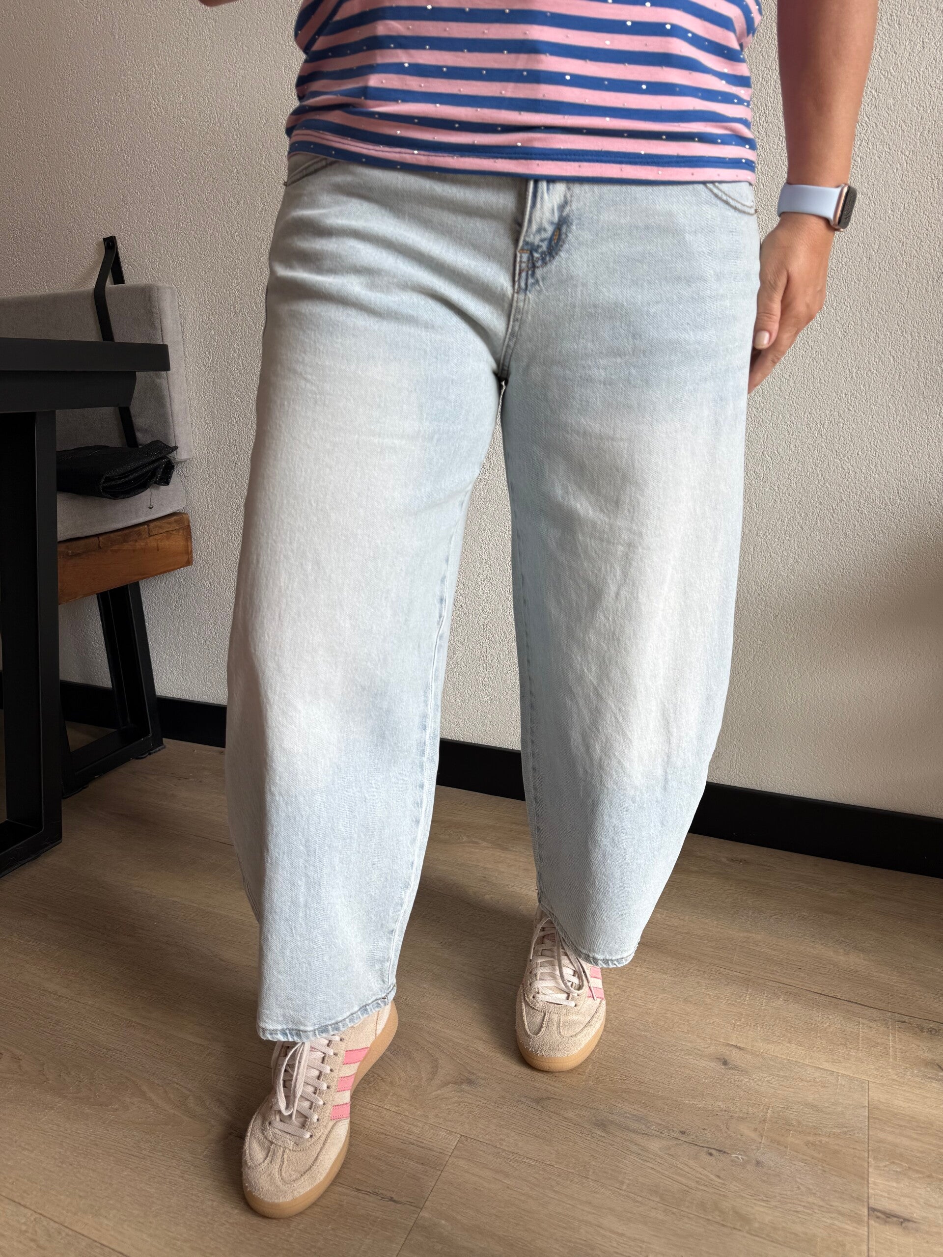 Balloon jeans ankel length - Laulia