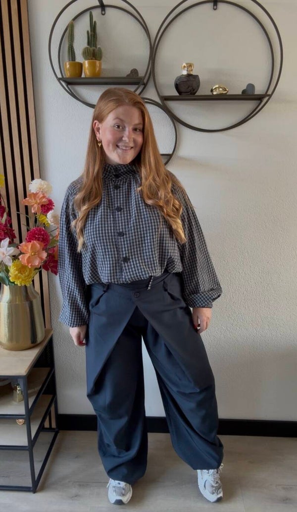 Loes blouse - Navy