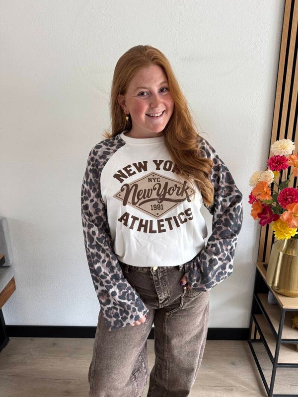 Longsleeve Leopard - Brown