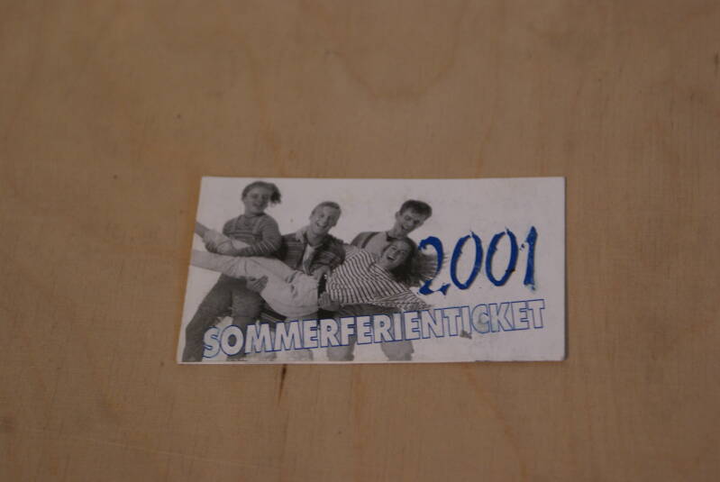 Fahrschein Sommerferien Ticket 2001