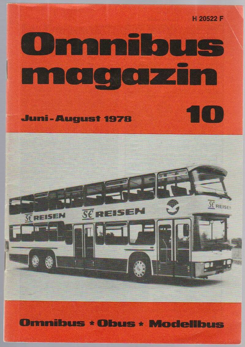 Omnibus Magazin Heft 10 aus 1978