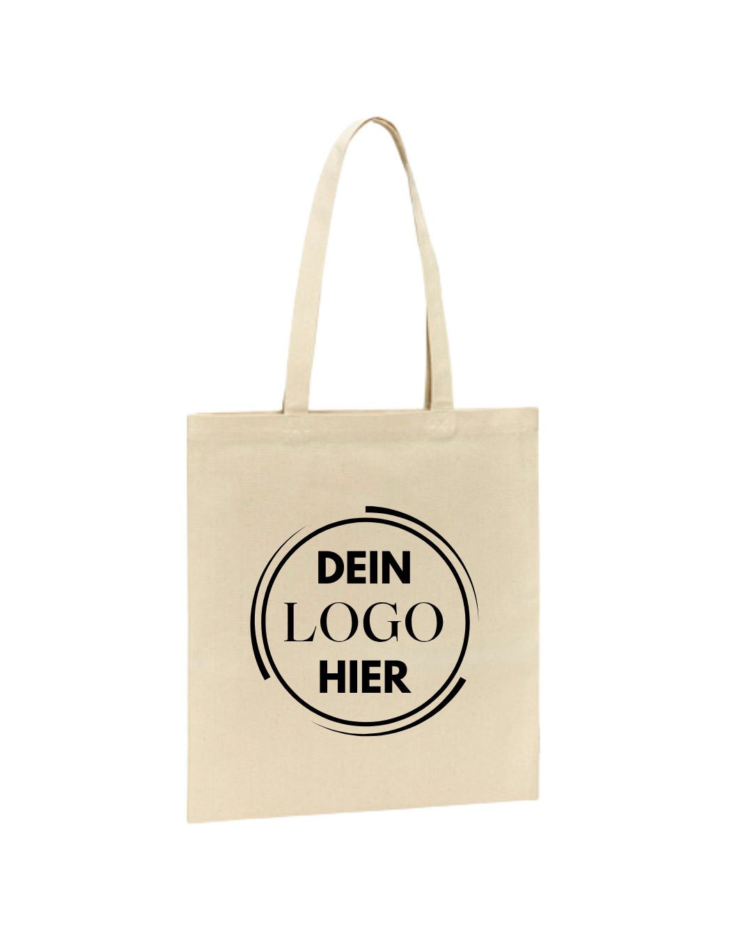 Logo „ 100% Baumwolle ” Tragetasche