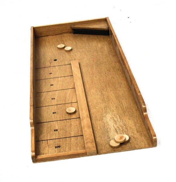 Sjoelen met een bochtje