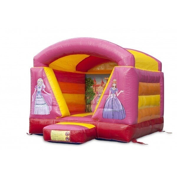 Springkussen prinses mini met dak