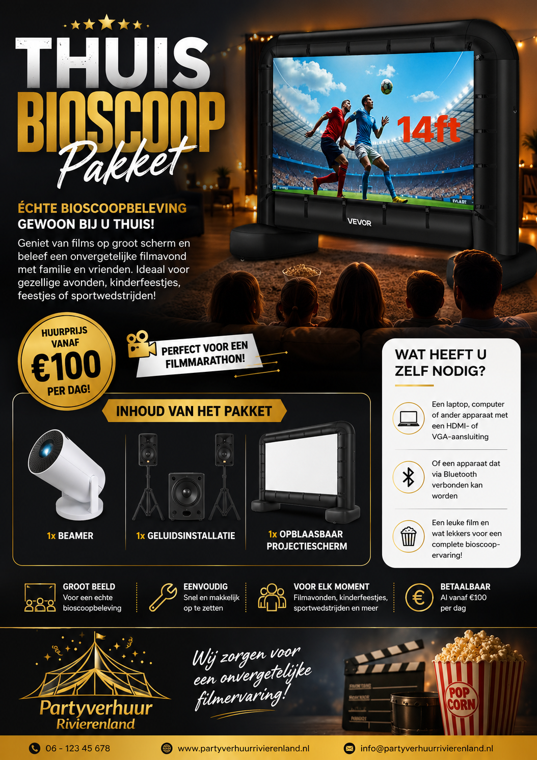 Thuis bioscoop pakket