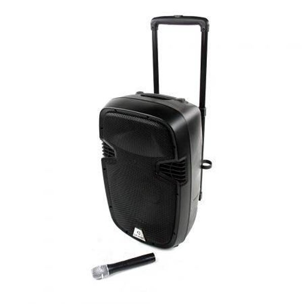 Geluidsinstallatie met microfoon