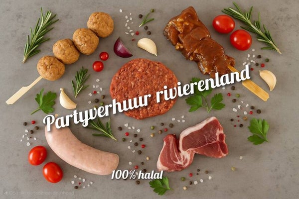 Bbq halal pakker 10 personen