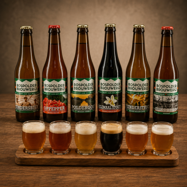 Bospolder bierproeverij compleet