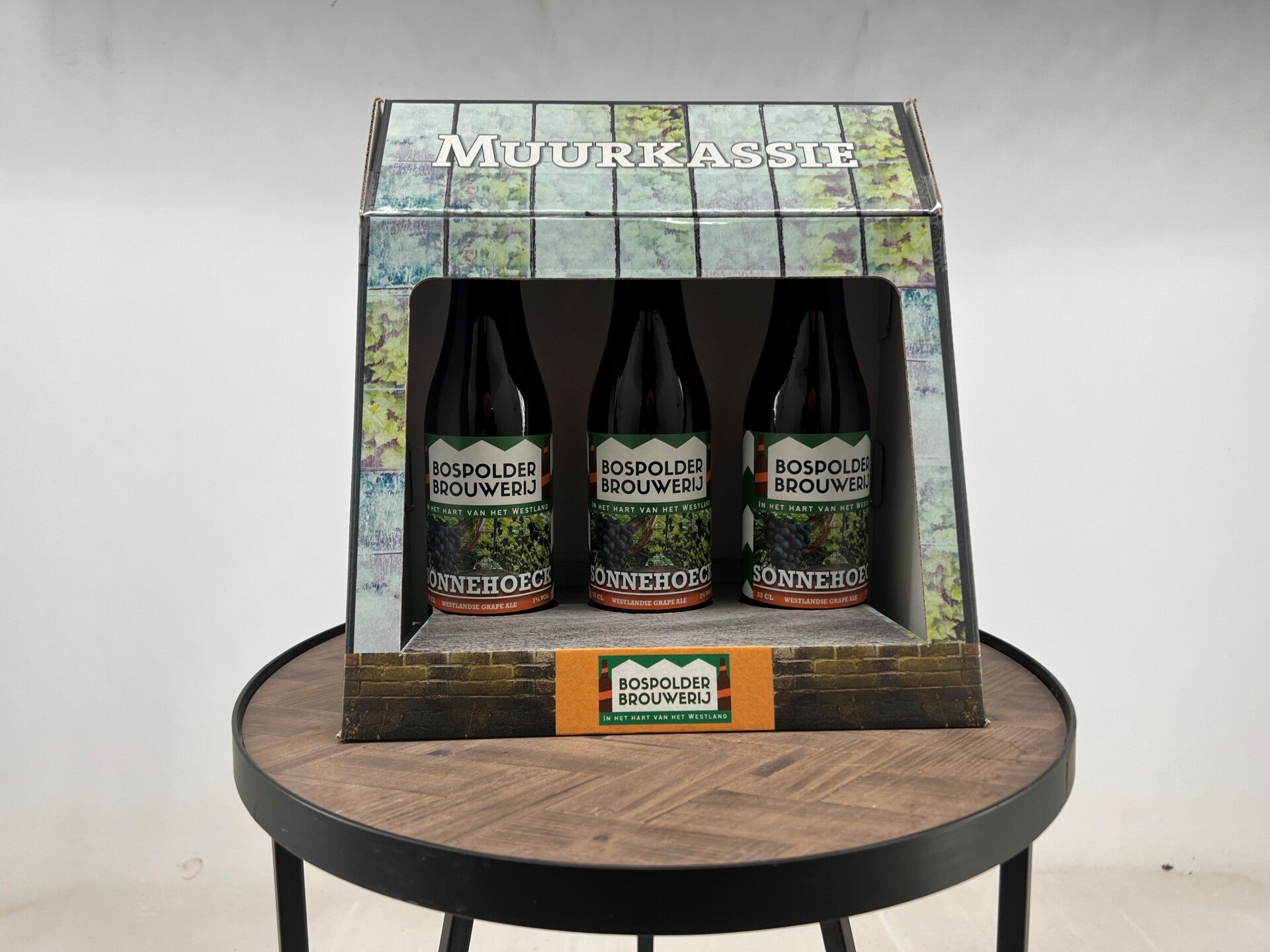 Muurkassie geschenkverpakking zonder bieren