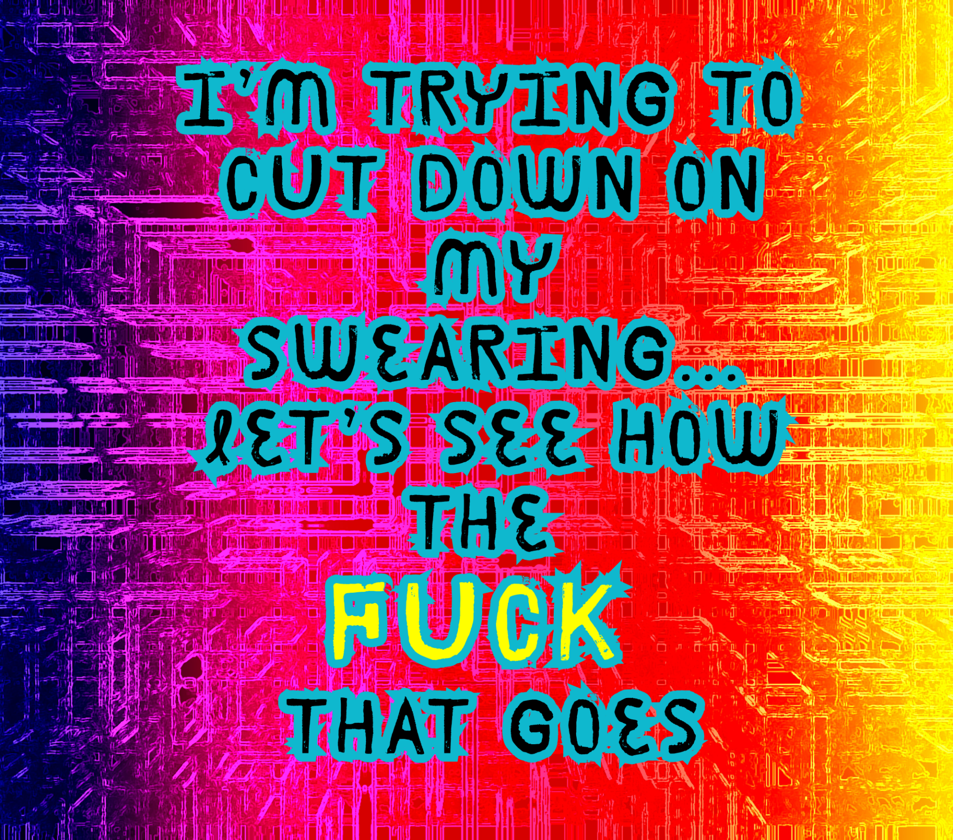 Cut down on my swearing Tumbler