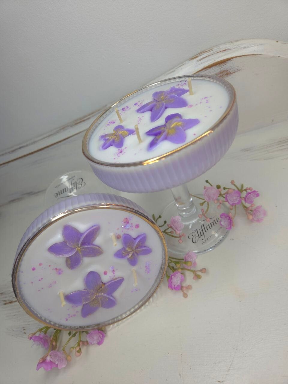 Violet Garden Candle