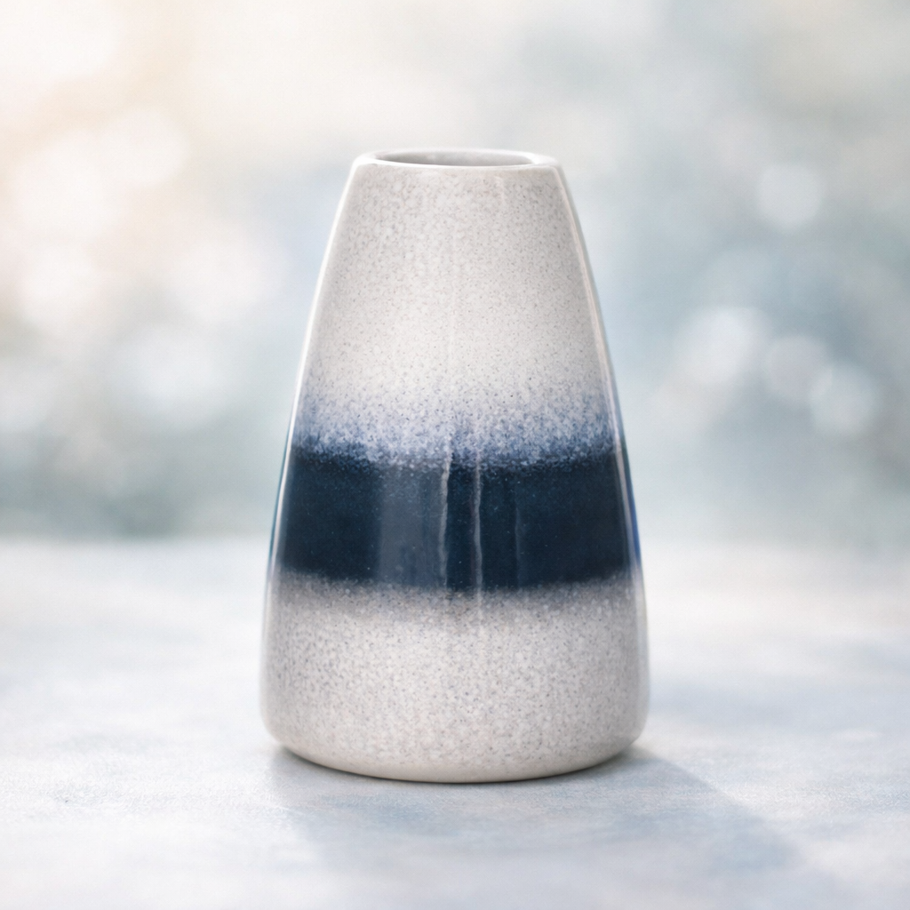 Mojave dusk glazed decorative vase