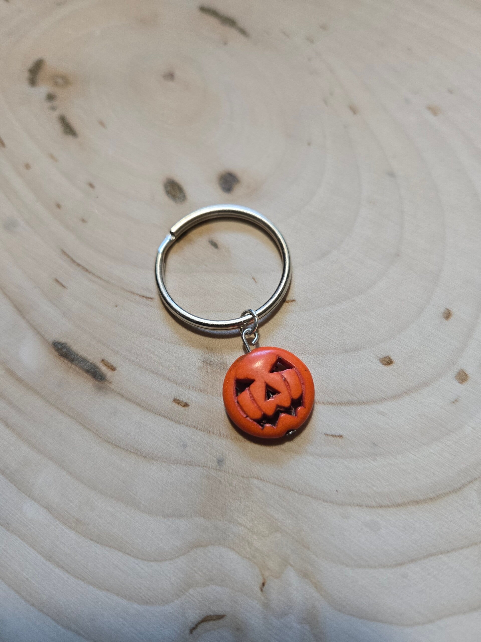 Jack-O-Lantern Keychain