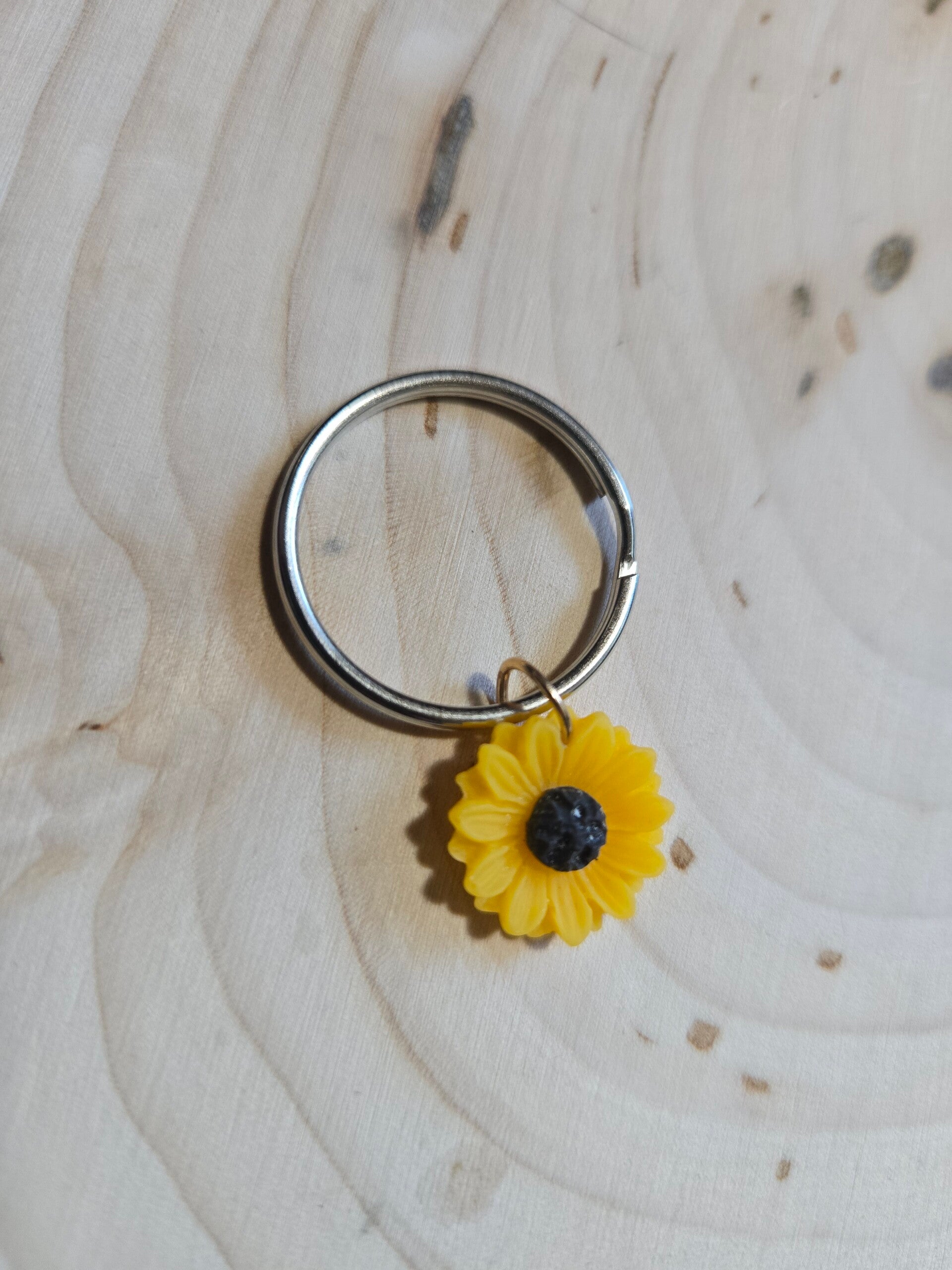 Sunflower Keychain