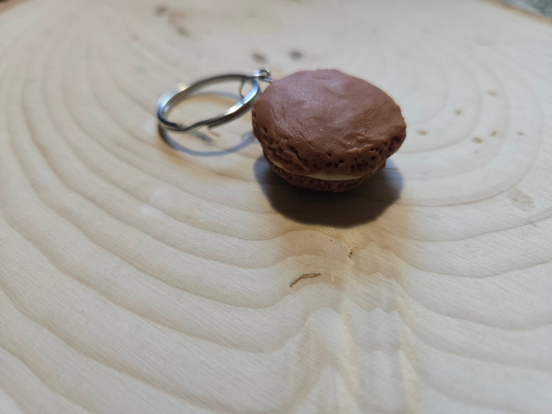 Macaroon Keychain