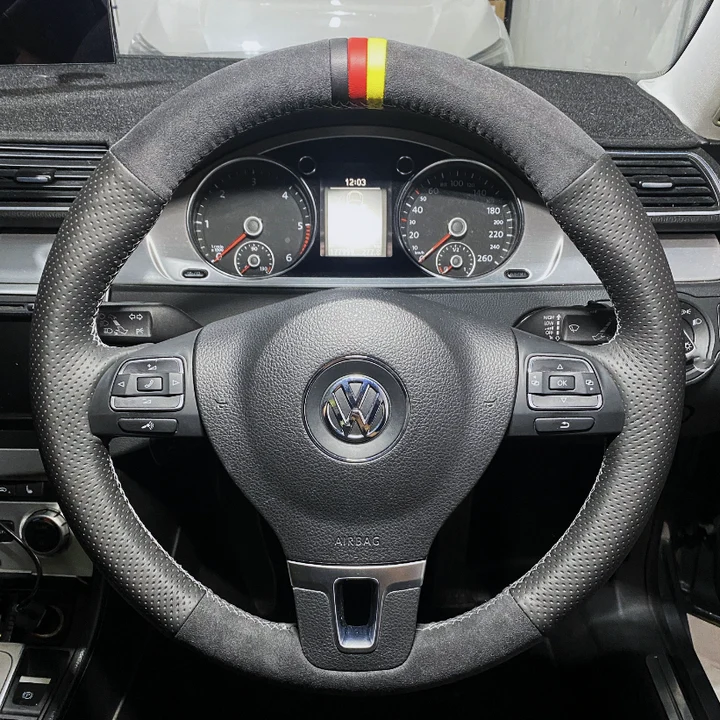 Voll Leahter Schwarz Golf 6