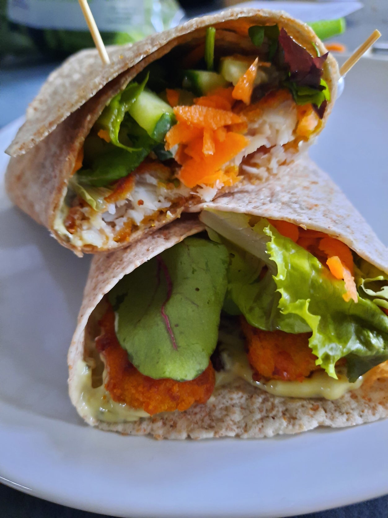 Fishsticks wraps 🐟 / Hoofdgerecht 🍝 | Momchefke