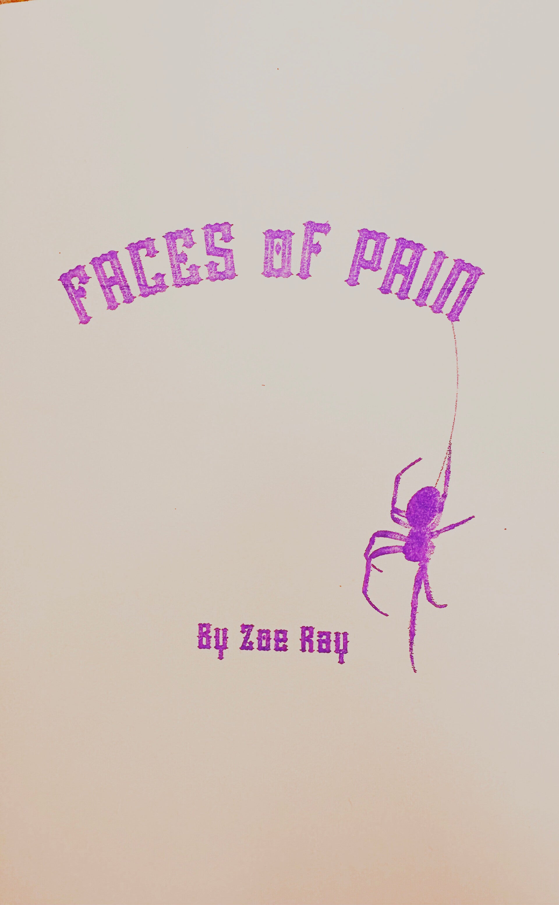 Faces of Pain  by Zoe Ray