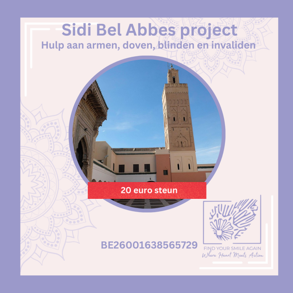 Sidi Bel Abbes 20 euro financiële steun doven, blinden en invaliden