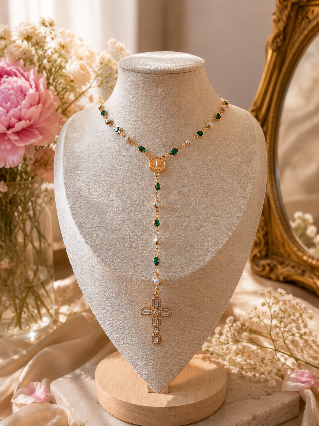 Chapelet strass