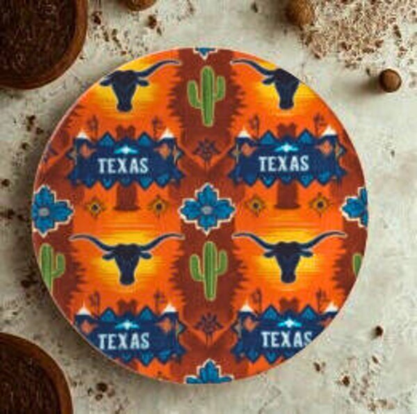 Lone Star Heritage Bone China Plate