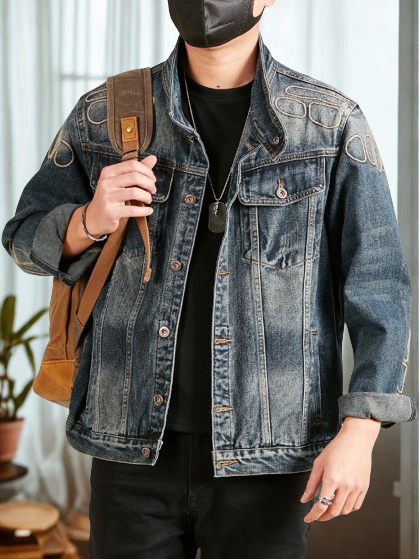 Blue Label Gothic Edge Denim Jacket – Plus Size