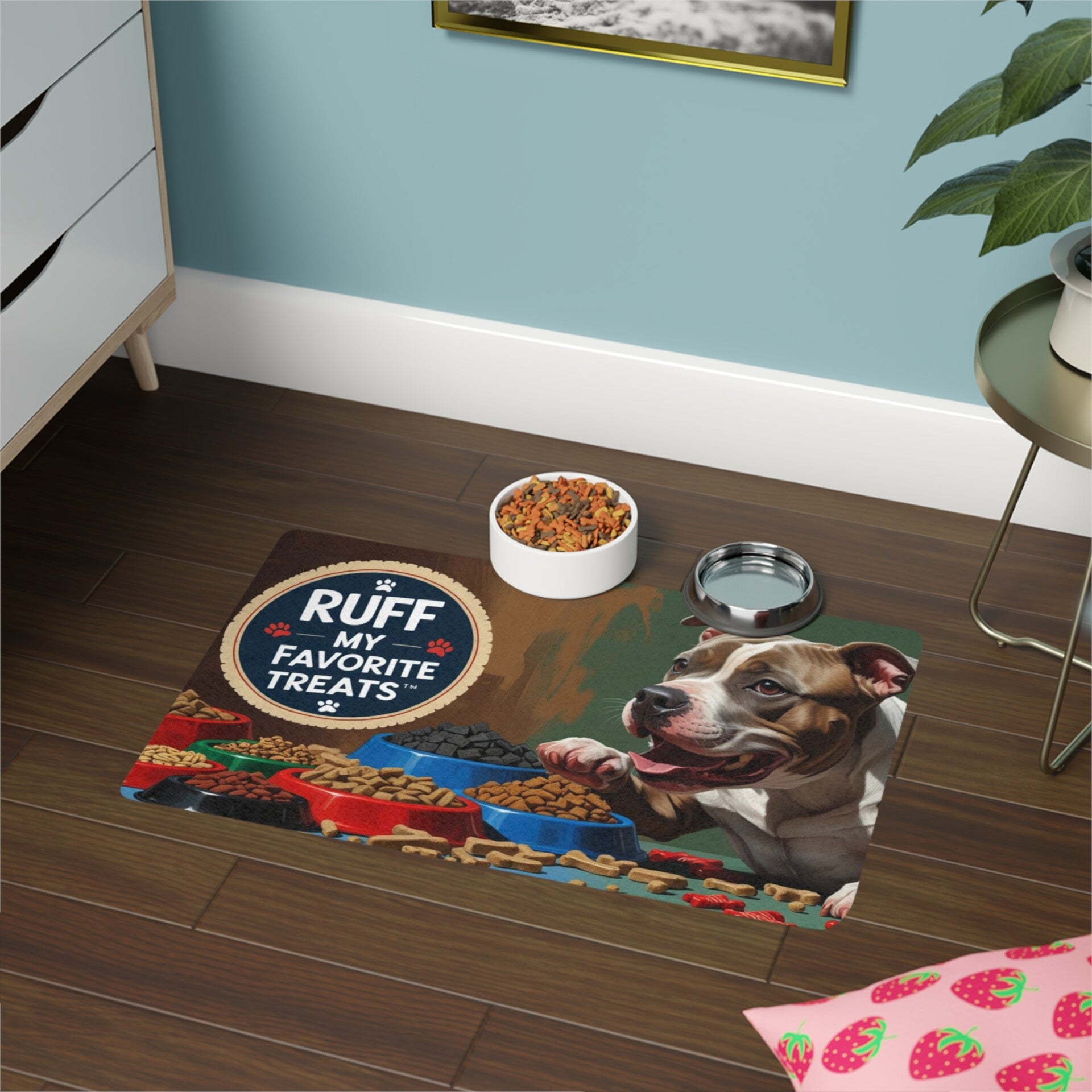 "Ruff My Favorite Treats" Design Ideal for Dog Lovers