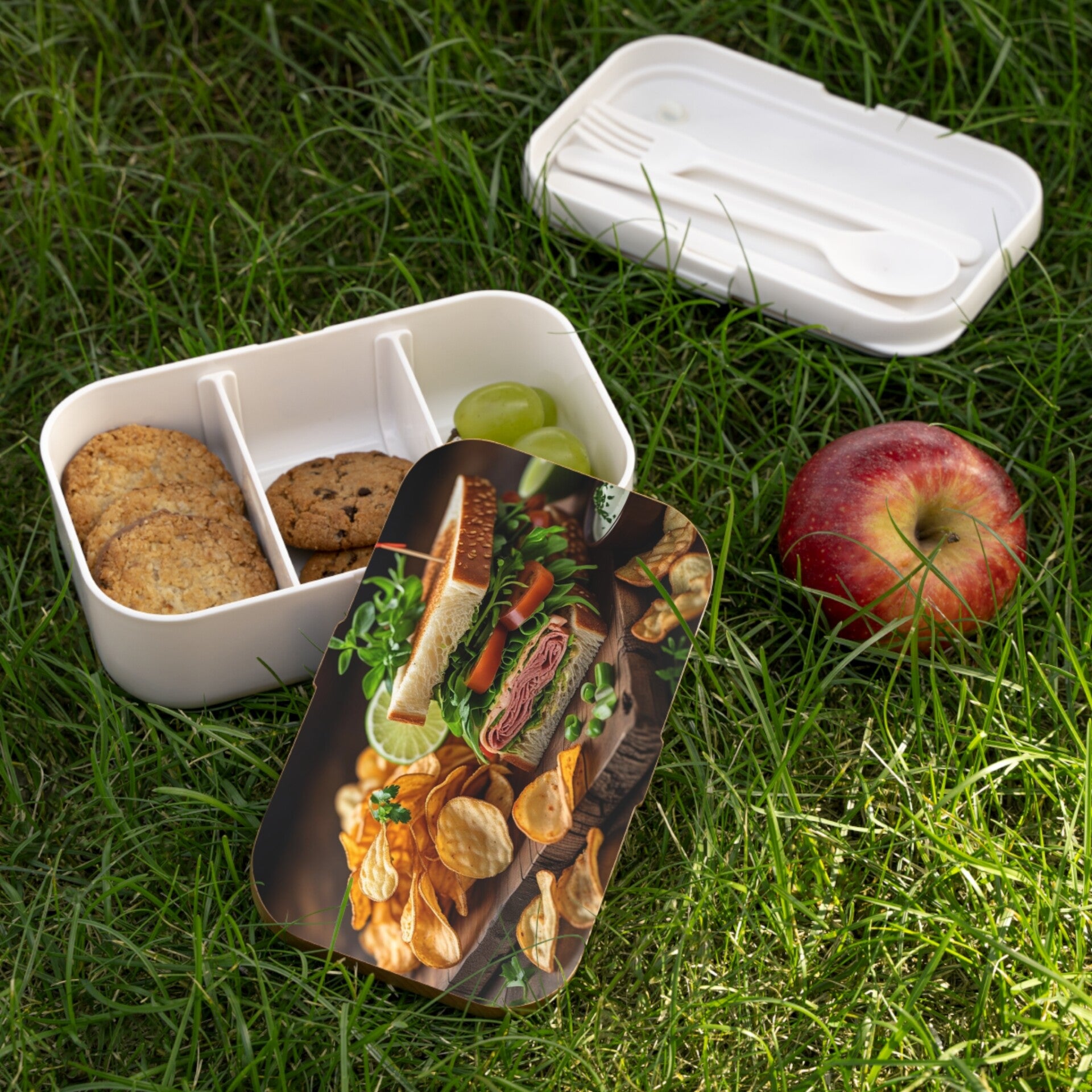 Stylish Bento Lunch Box, Eco-Friendly Food Container